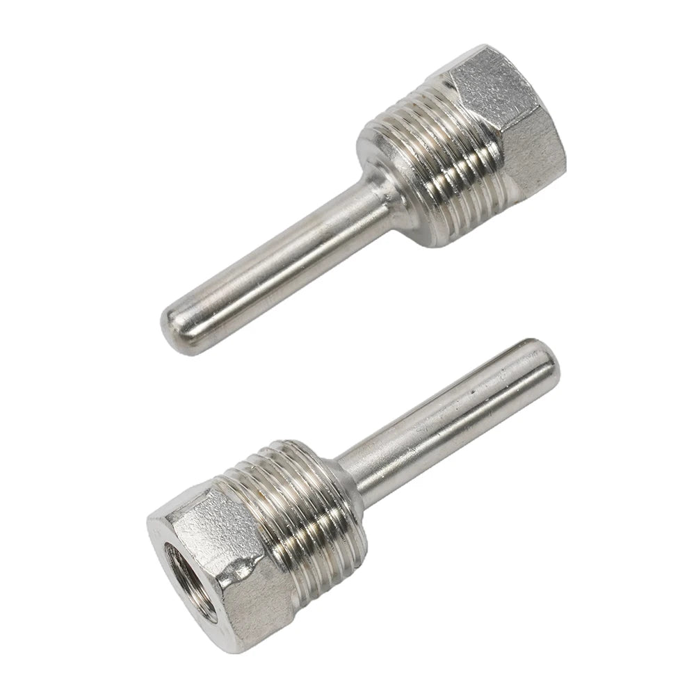 Temperature Sensor Housing 1 2 Teeth Blind Tube Stainless Steel Probe