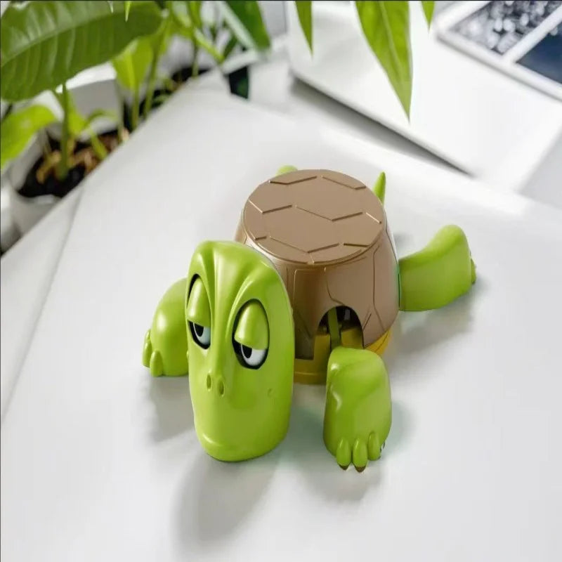 Funny Turtle Coaster – Pop-Out Eyes & Limbs Novelty Cup Mat