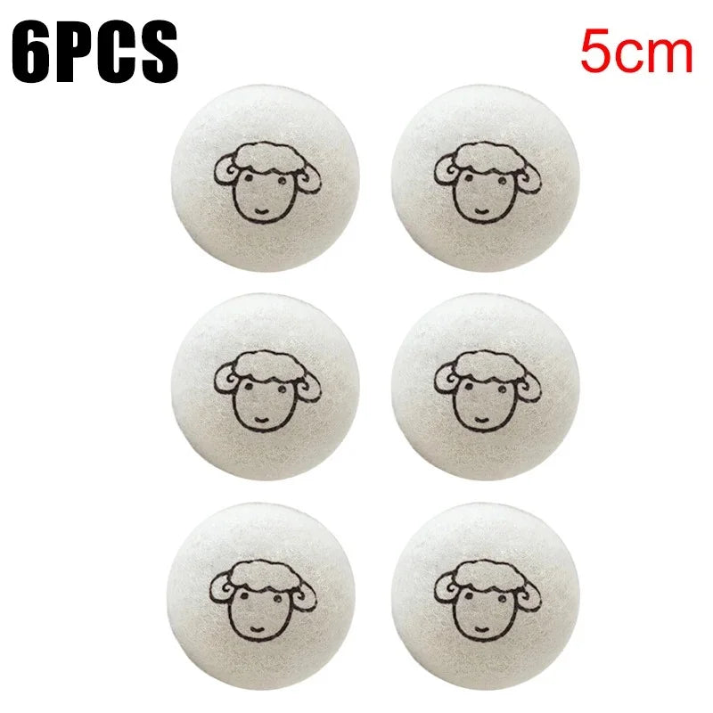 Reusable Wool Dryer Balls & Laundry Lint Catcher | 1000 Uses