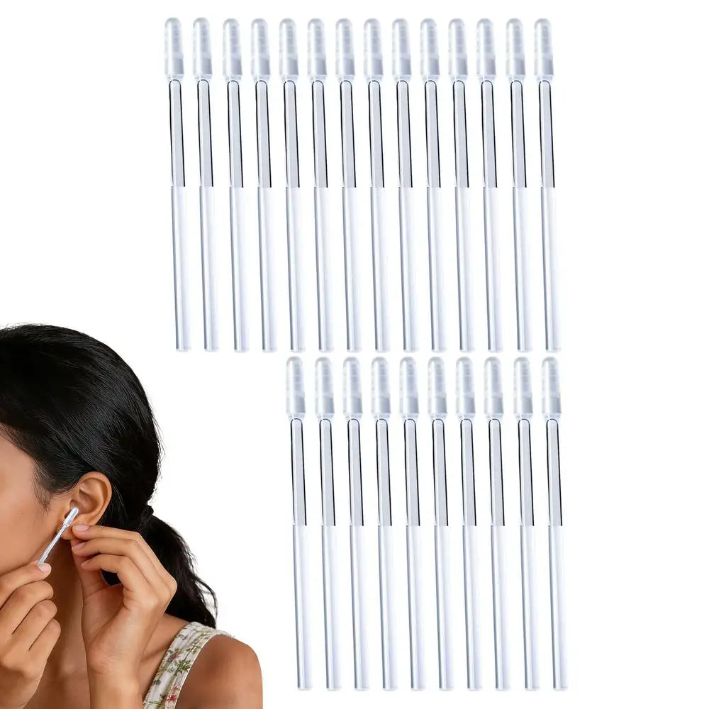 24-Pack Silicone Sticky Ear Cleaning Swabs for Adults & Kids