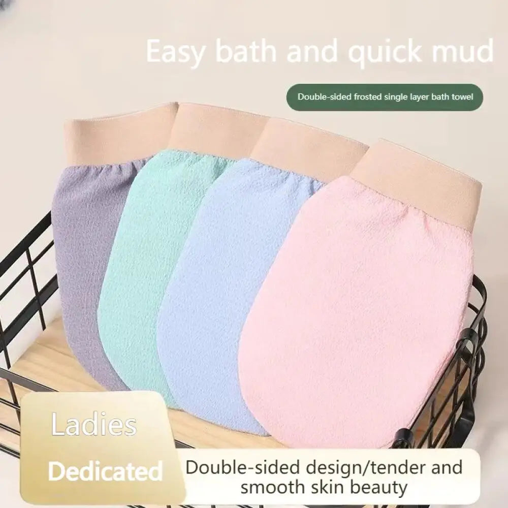 Exfoliating Bath Gloves | Loofah Body Scrubber Mitt