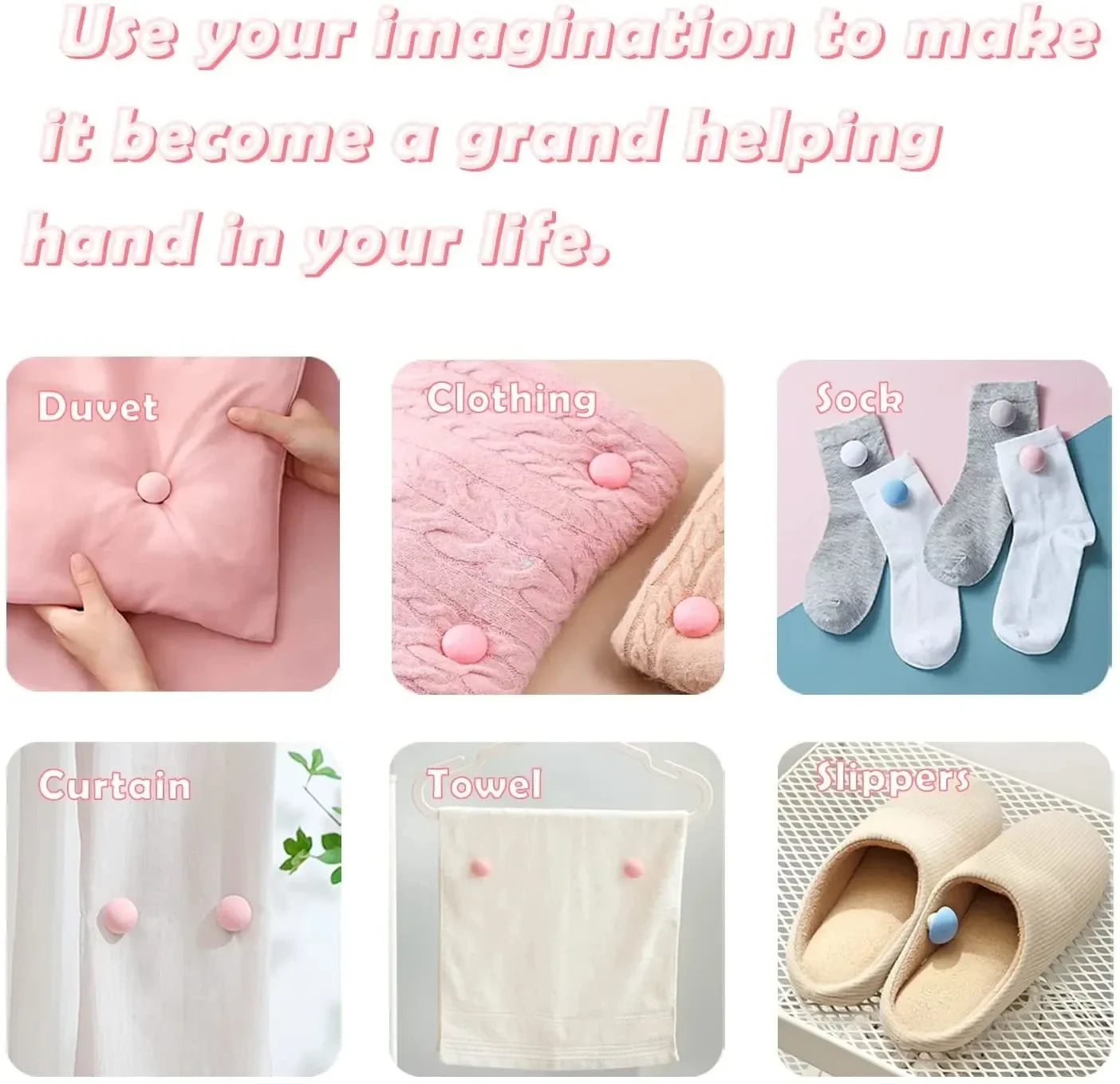 Mushroom Duvet Clips Anti-Slip Quilt Holder Buckles 4/8 Pcs