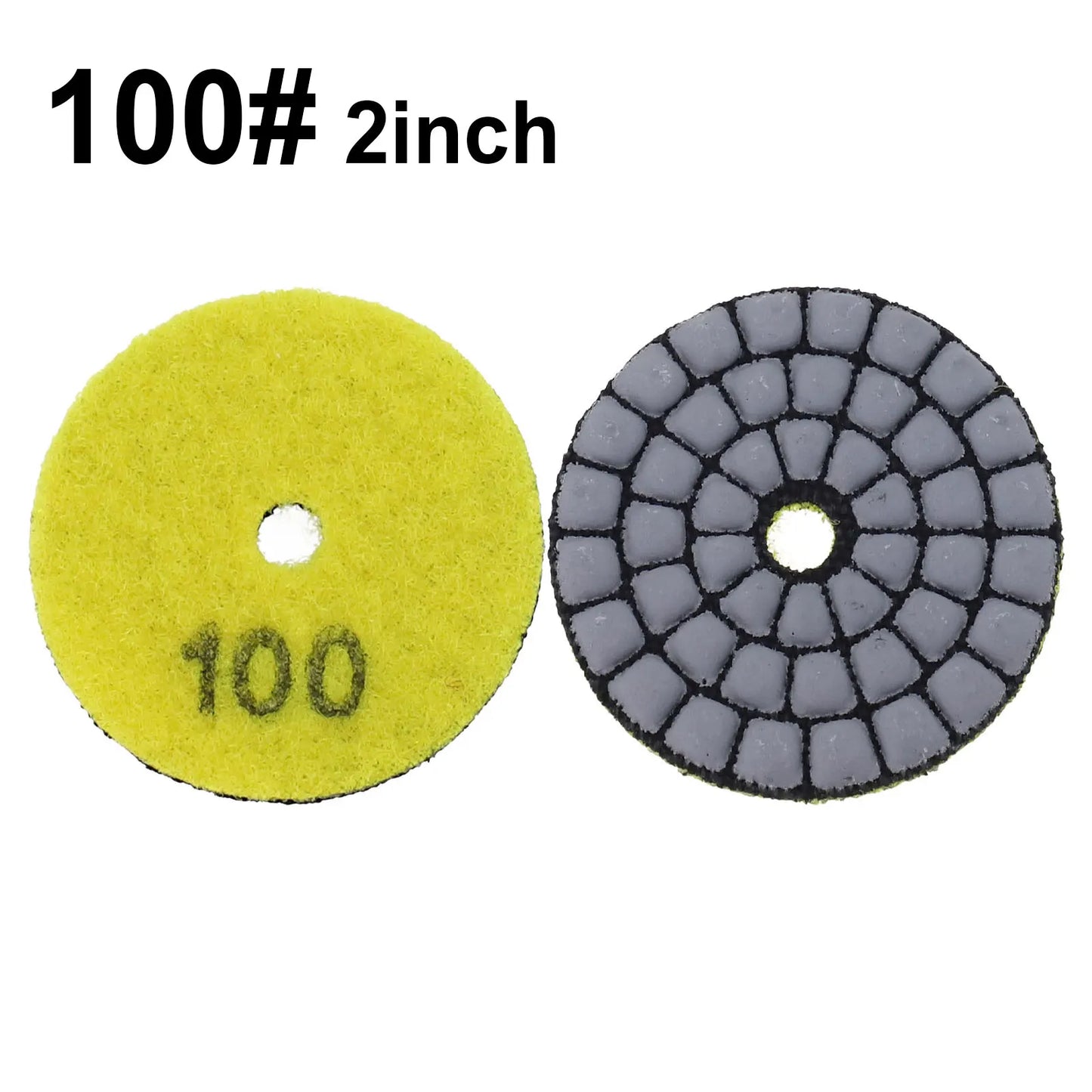 1X Dry Polishing Pad Granite Marble Sanding Disc Stone Dia-mond