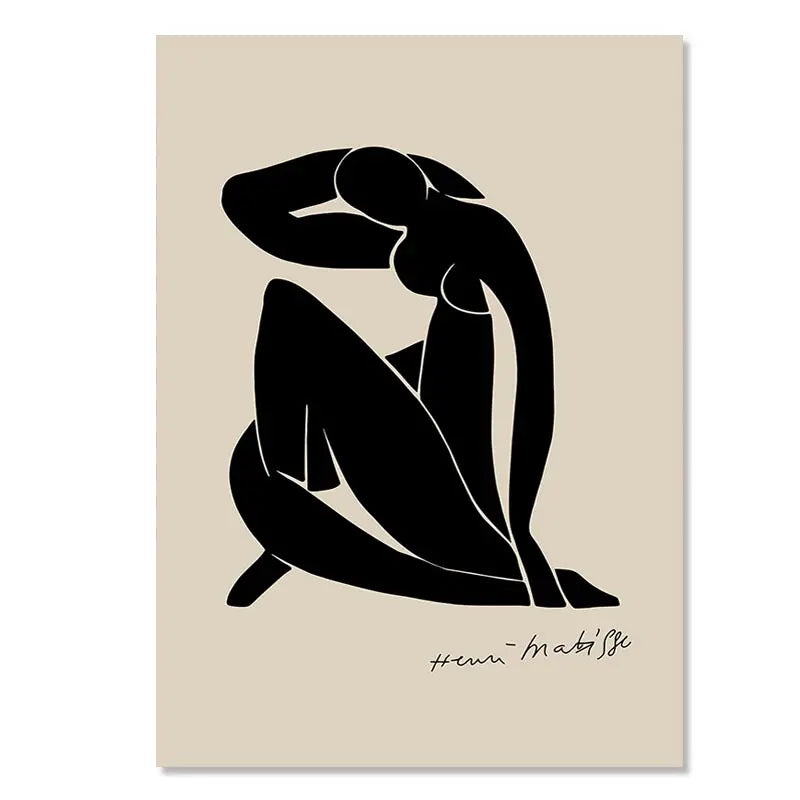 Art Matisse Mark Rothko Posters and Prints Flower Market Canvas Painting Mural Decoration Abstract Yayoi Kusama Orange Wall Peaceful Pleasures Health and Wellness T80633-01 20x30cm Unframed