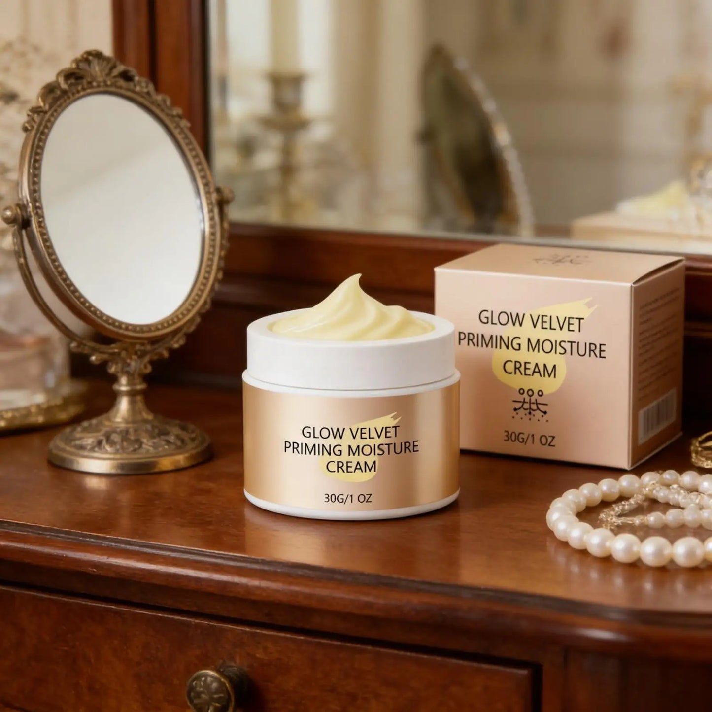 Glow Velvet Makeup Primer Cream – Pore Blur & Brightening 30g