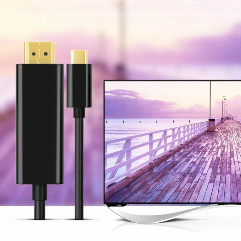 1.8M USB-C to HDMI Cable 4K – MacBook, Laptop & Phone