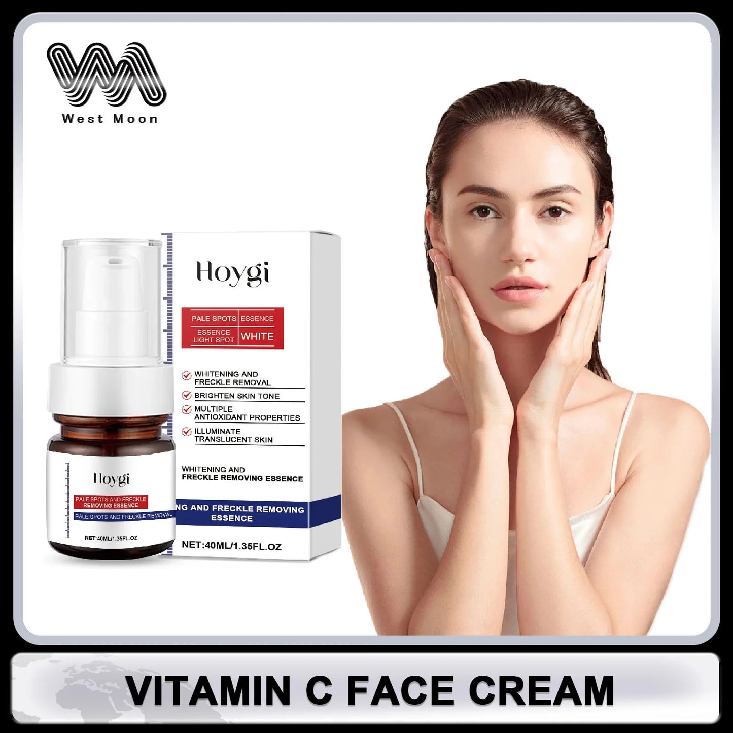 Hoygi Vitamin C Face Cream – Moisturizing & Brightening 40ml
