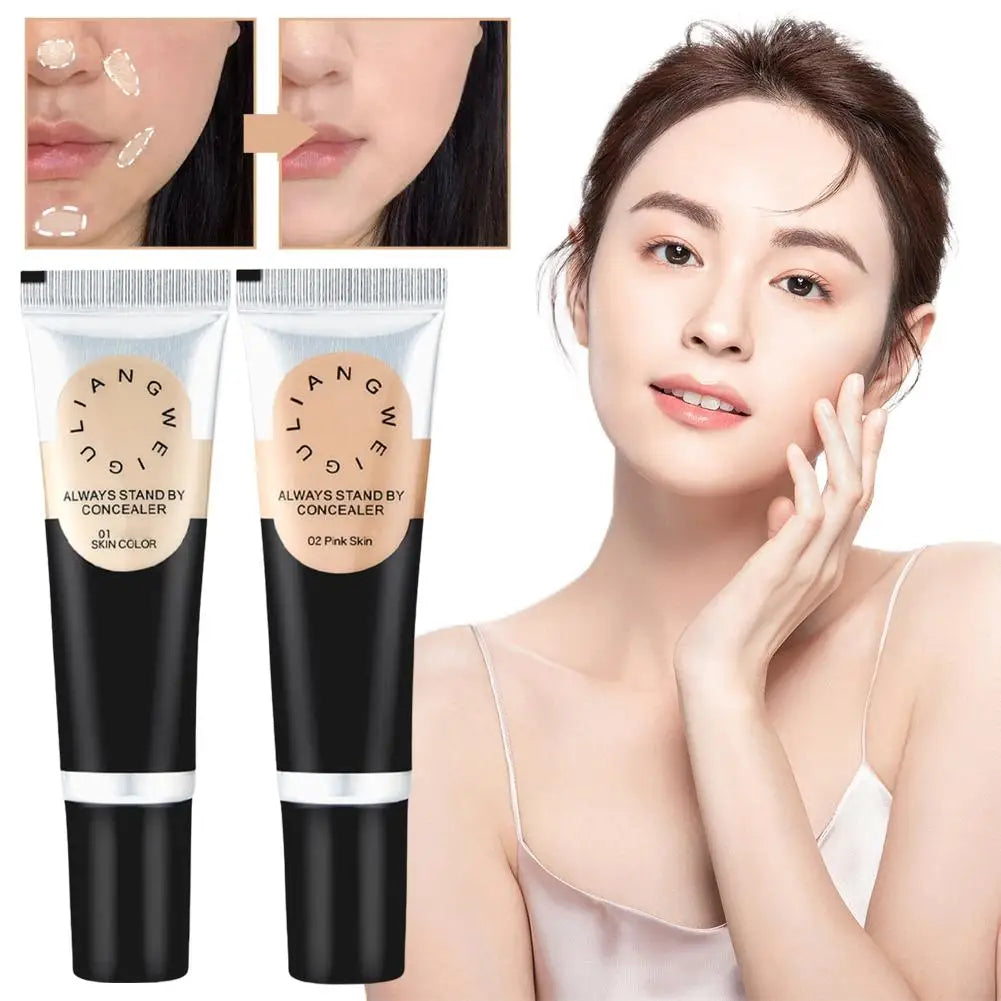 Multi-Purpose Concealer Cream Concealment Spots Dark Circles Acne Scars Tear Troughs Long-lasting Sweatproof Foundation Makeup Peaceful Pleasures Health and Wellness