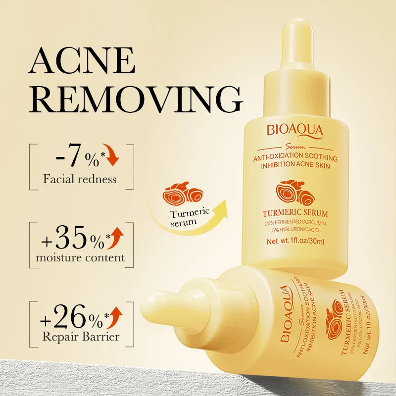 BIOAQUA Turmeric Snail Nicotinamide Face Serum Anti-Aging
