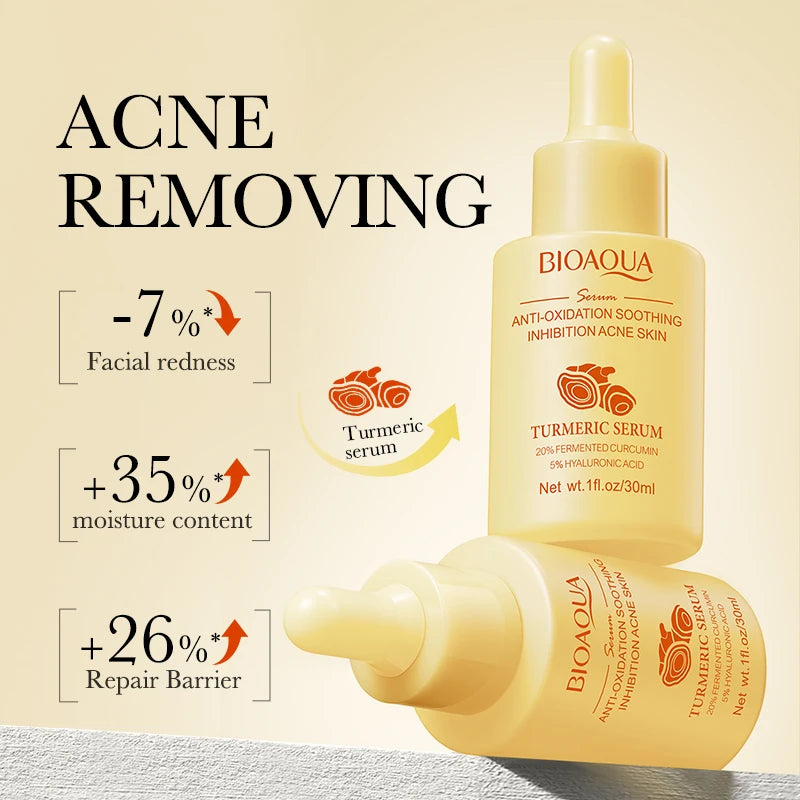 BIOAQUA Turmeric Snail Nicotinamide Face Serum Anti-Aging