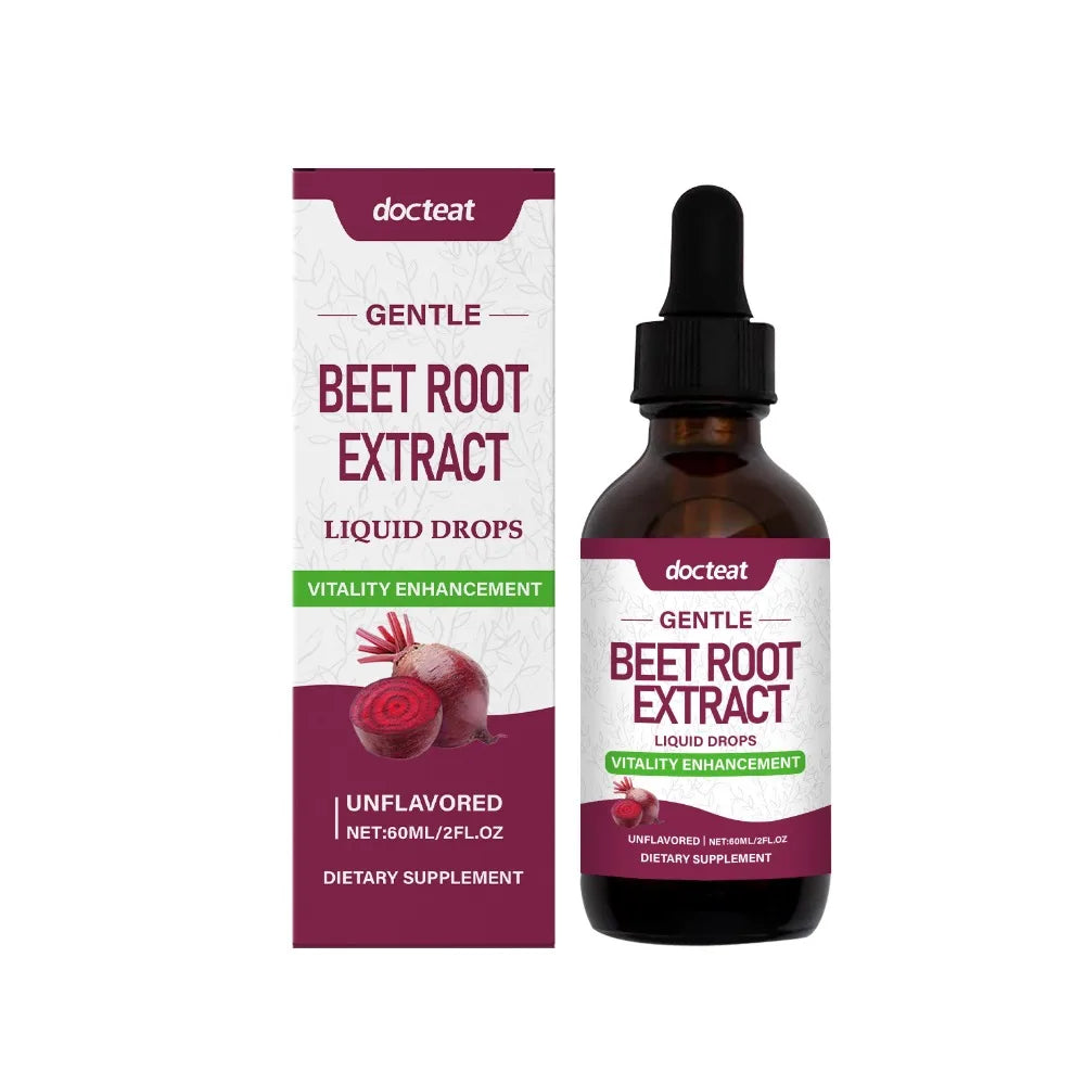 Docteat Beetroot Extract Liquid Drops Unflavored 60ml