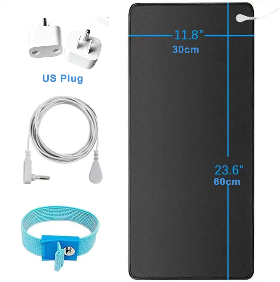VamsLuna Earthing Grounding Mat & Wristband | Sleep & Anxiety