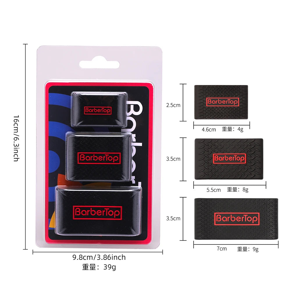 l3Pcs/set Professional Non Slip Barber Clipper Bands Heat Resistance Barber Sleeve For Hair Clipper Electric Trimmer Sleeve Tool Peaceful Pleasures Health and Wellness