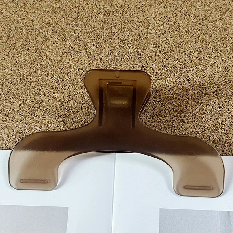 Frosted Transparent Book Page Holder Clip | Kawaii Desk Accessory