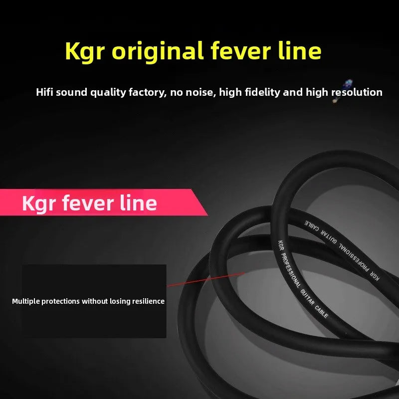 5Meters Electric Guitar Connection Wire Folk Bass Accessories Musical