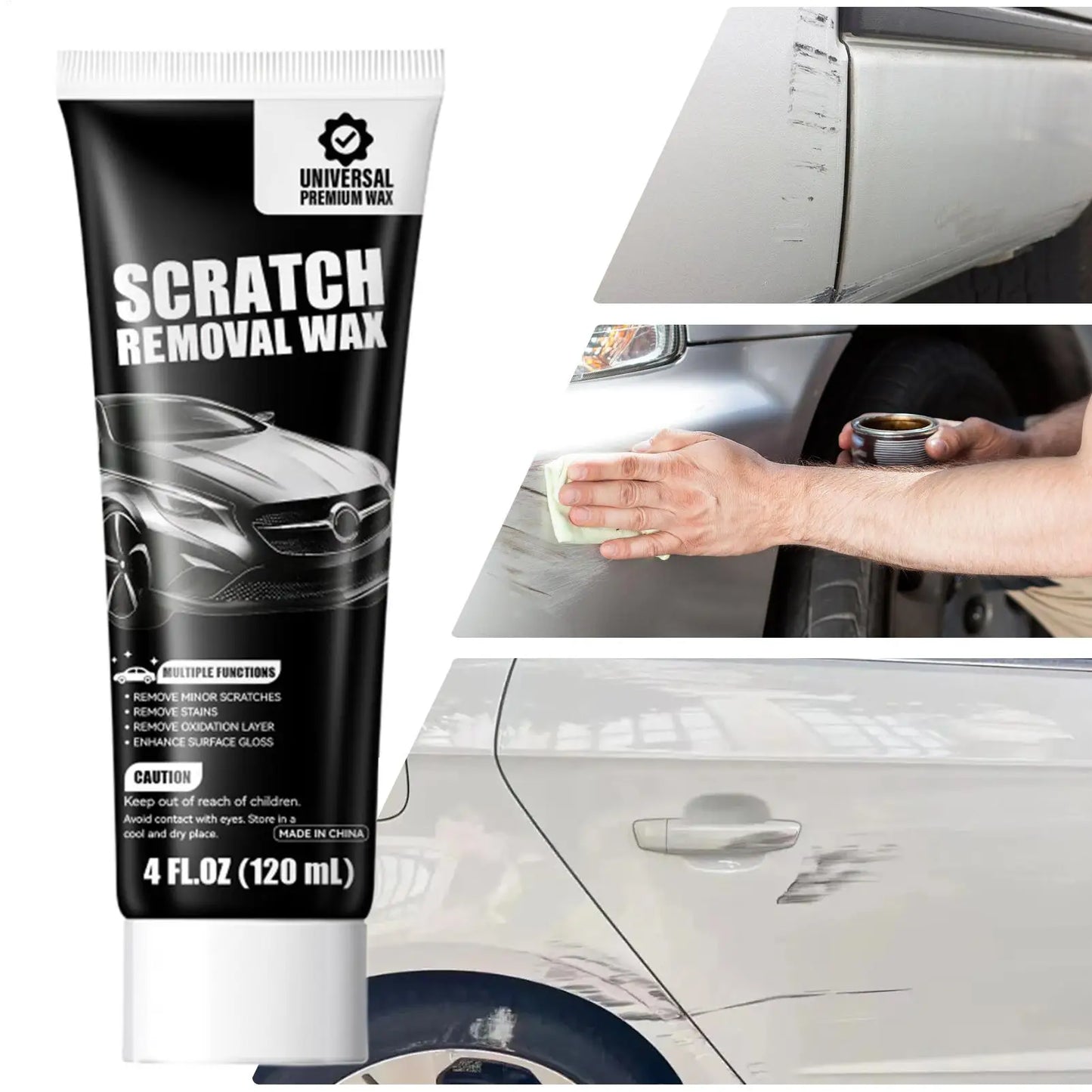 120ml Car Paint Scratch Remover & Polish Restorer Paste
