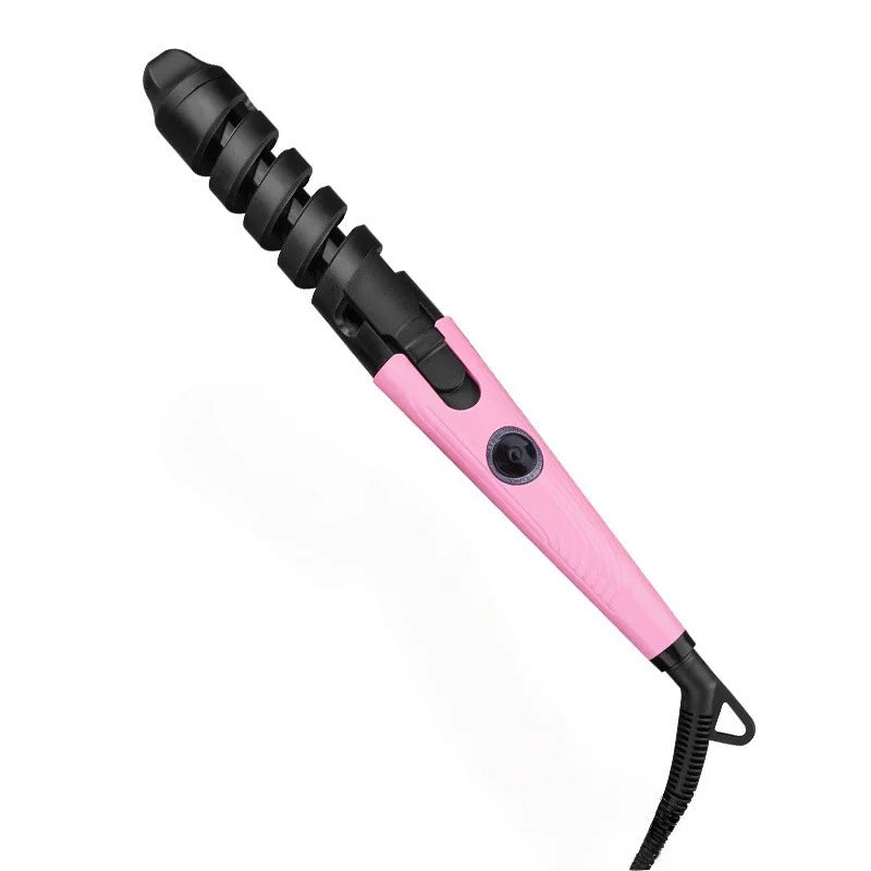 Professional Fast-Heating Electric Hair Styler - Magic Spiral Curling Iron Roller, Pro Styling Tool Peaceful Pleasures Health and Wellness