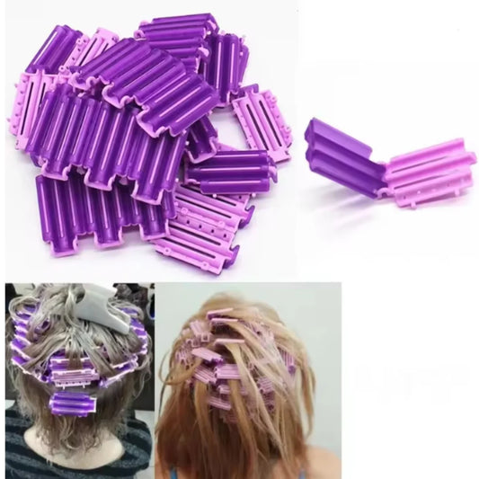36Pcs/Box Reusable Perm Hair Clip Corn Hair Curl Rod Wave Hair Fluffy Clamps Hair Hairpin Hairdressing DIY Curler Styling Tools Peaceful Pleasures Health and Wellness