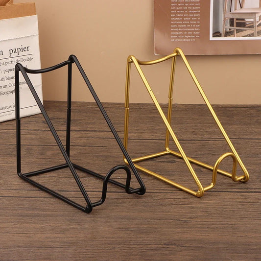 Countertop Wine Bottle Rack | Iron Display Stand Black & Gold Wine Bottle Rack Peaceful Pleasures Health and Wellness