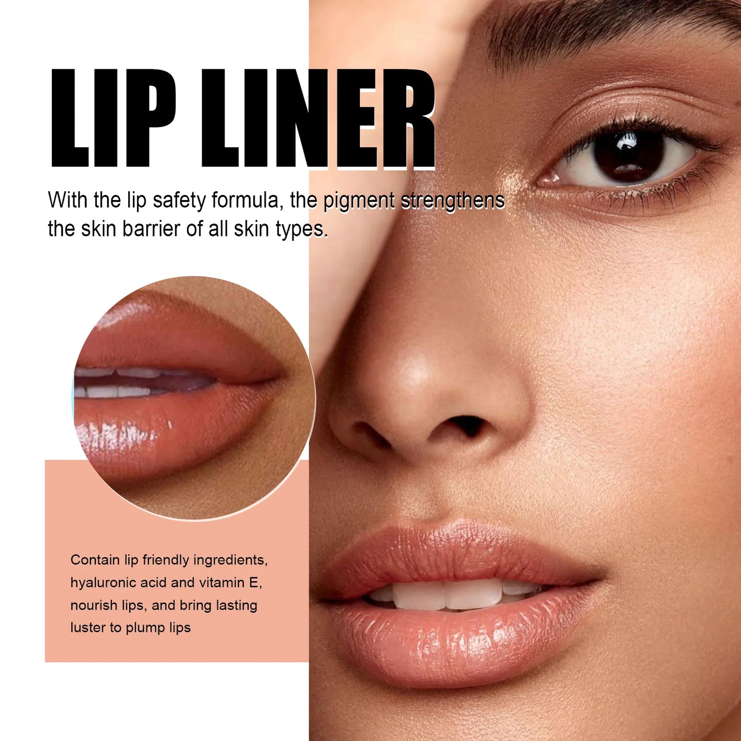 EELHOE Peel Off Lip Liner – Waterproof Moisturizing Lip Gloss