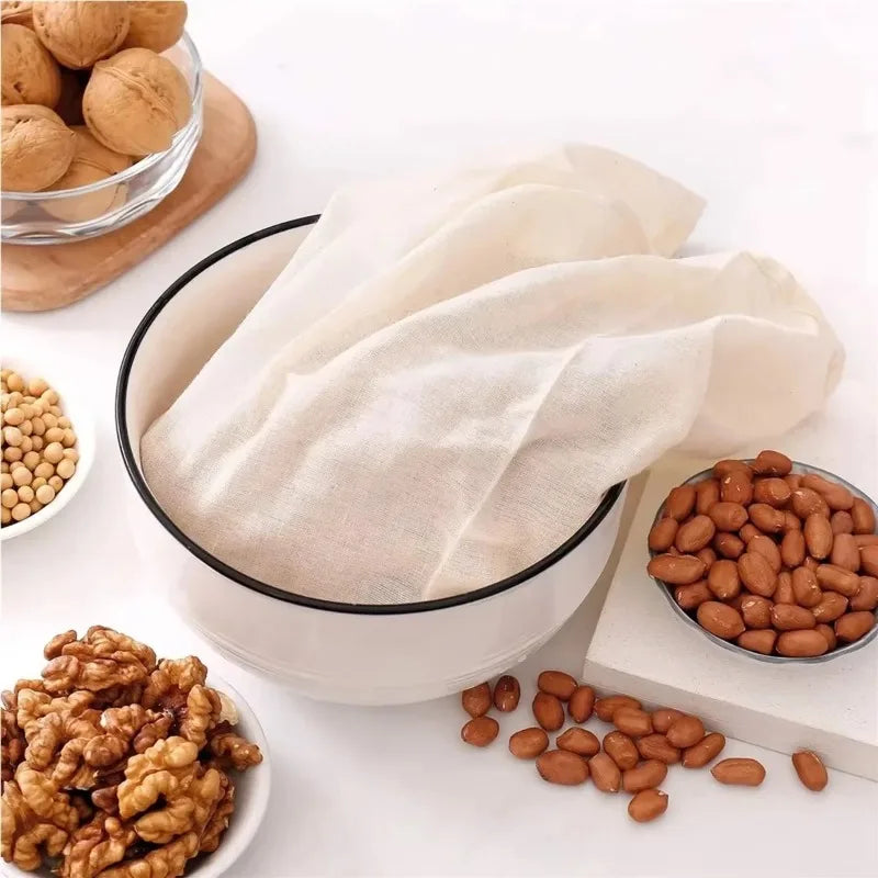 Cotton Gauze Cheesecloth for Cooking, Butter & Cheese Making, Tofu, Coffee Filter, Kitchen Tools, Home Garden Gadgets Peaceful Pleasures Health and Wellness