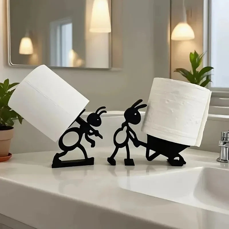Cute Ant Tissue Holder | Novelty Paper Roll Holder Gift Novelty Tissue Holder Peaceful Pleasures Health and Wellness