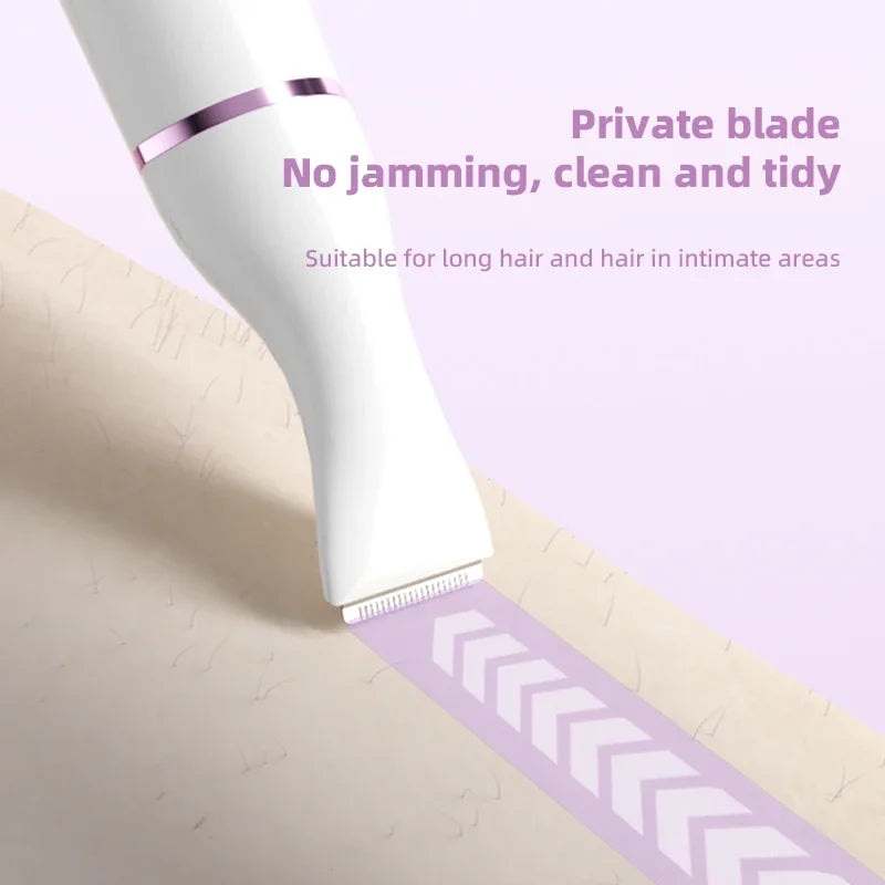 5-in-1 Rechargeable Electric Lady Shaver – Wet/Dry Trimmer