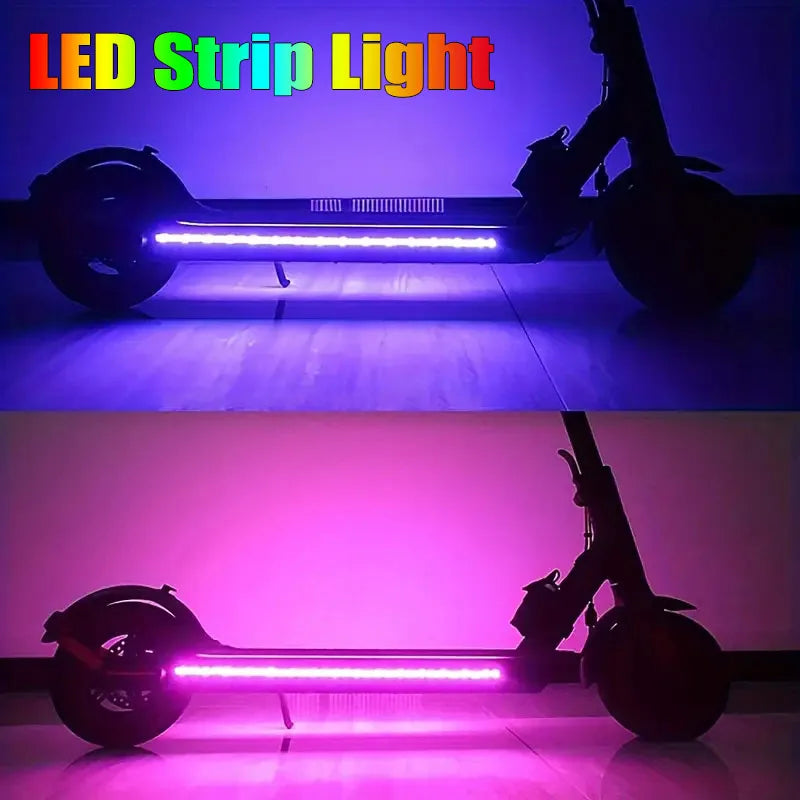 LED Strip Light for Scooter, Skateboard & Bike | Night Ride