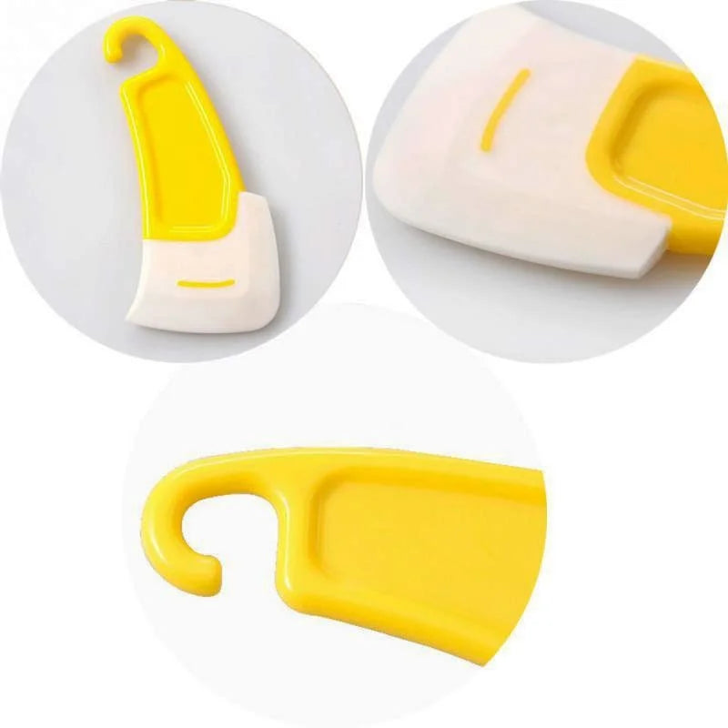 1/2/3Pcs Kitchen Scraper Oil Stain Cleaning Silicone Spatula Cake Baking Pastry Gadgets Dirty Pan Pot Dishes Cleaner Tools Peaceful Pleasures Health and Wellness