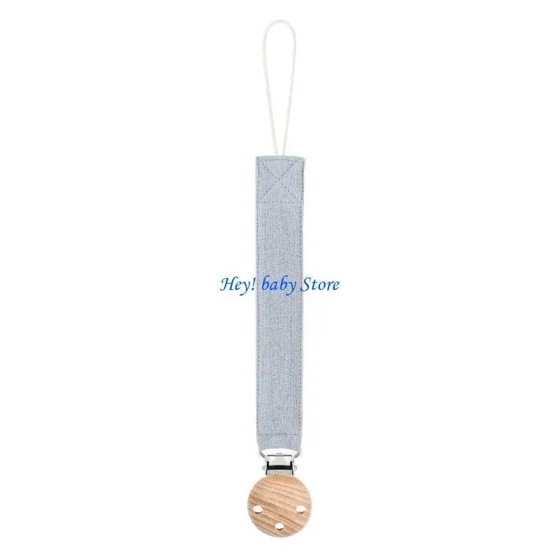 Baby Pacifier Clip Cotton Rope Teether Soother – 25 Colors