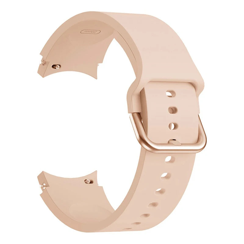For Samsung Galaxy Watch 5 Pro 45mm/40mm/44mm Silicone Strap SM-R900/R910/R925 Multicolored Wristband Peaceful Pleasures Health and Wellness