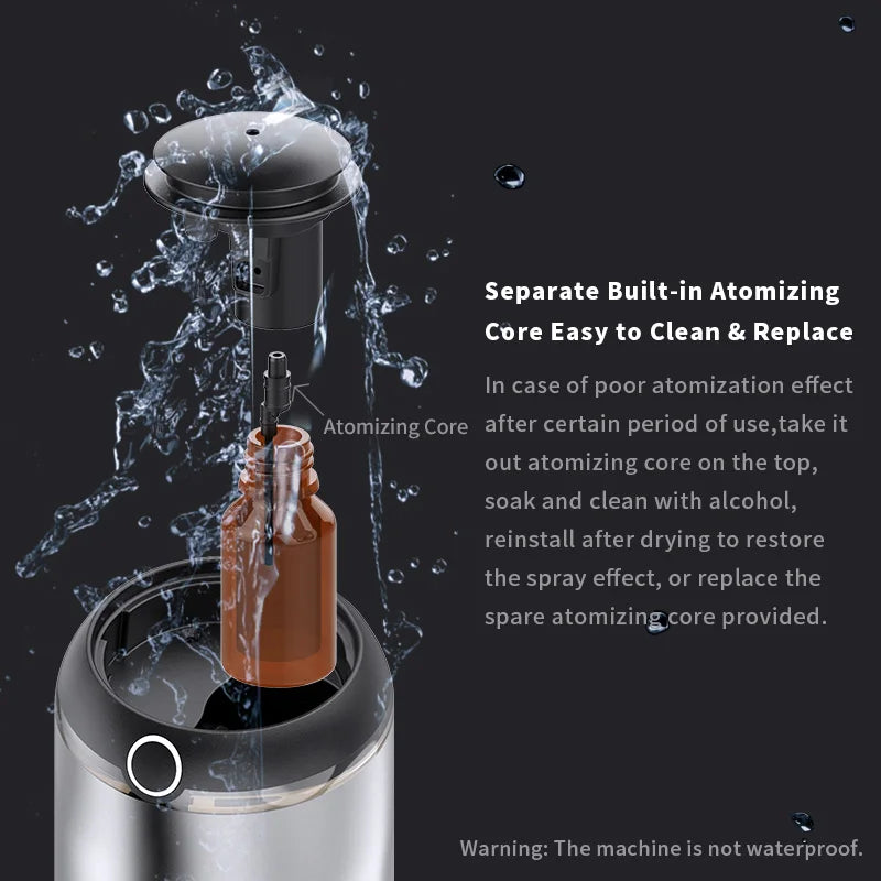 AI Smart Car & Home Aroma Diffuser | USB Rechargeable Atomizer