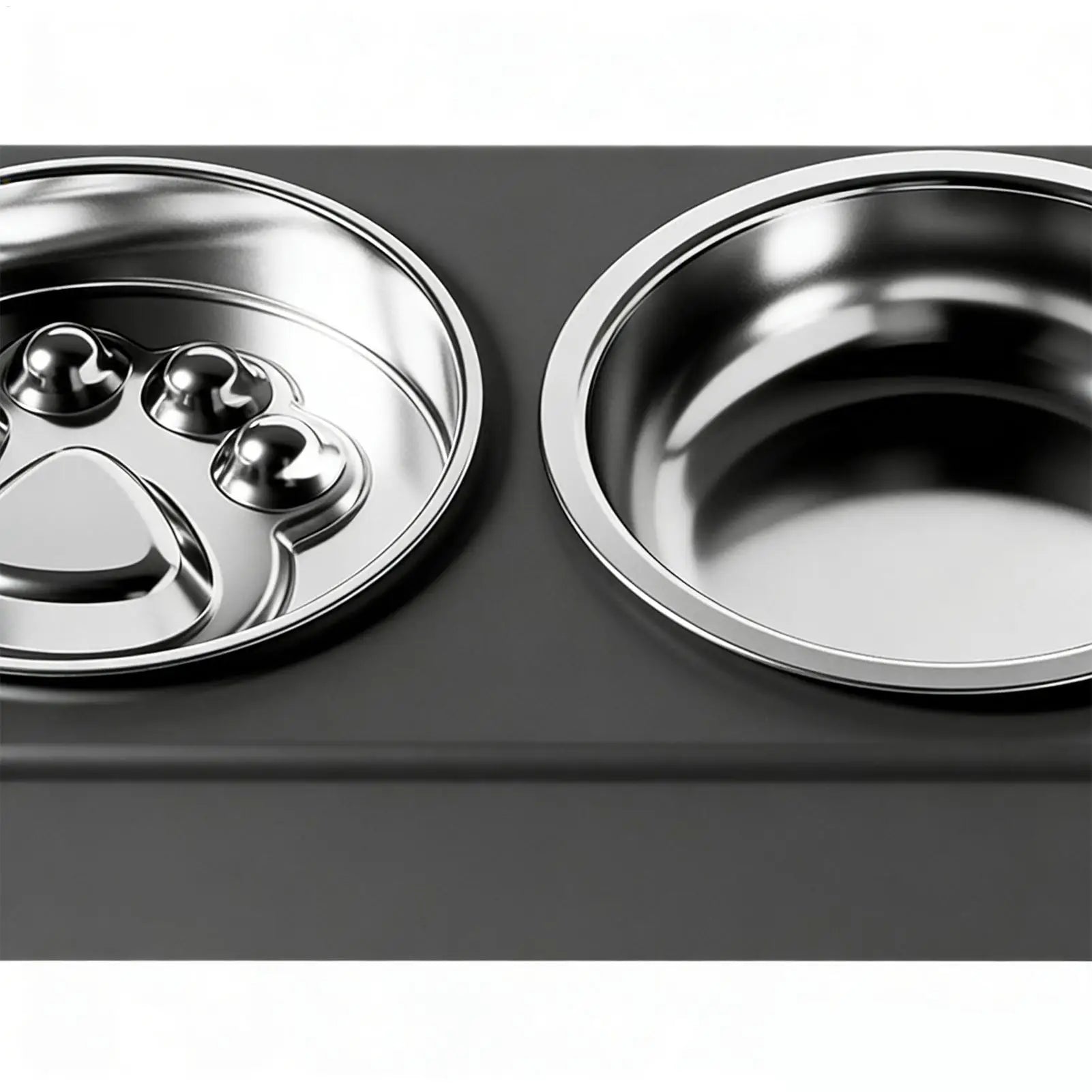 Elevated Double Pet Feeder | 3-Height Adjustable Cat & Dog Bowl Elevated Pet Feeder Peaceful Pleasures Health and Wellness
