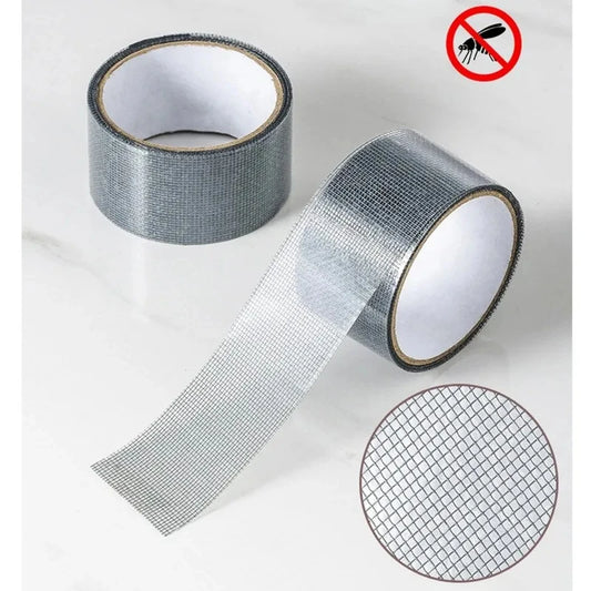 Window Screen Patch Repair Kit Door Window Fly Lanai Screen Repair Patch Tape Mesh Repair Tape Seal for Window and Screen Door Peaceful Pleasures Health and Wellness