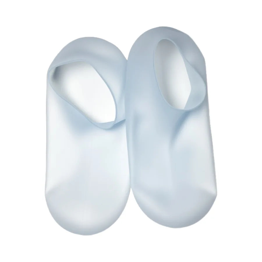 Silicone Moisturizing Foot Socks for Dry Cracked Heels & Massage