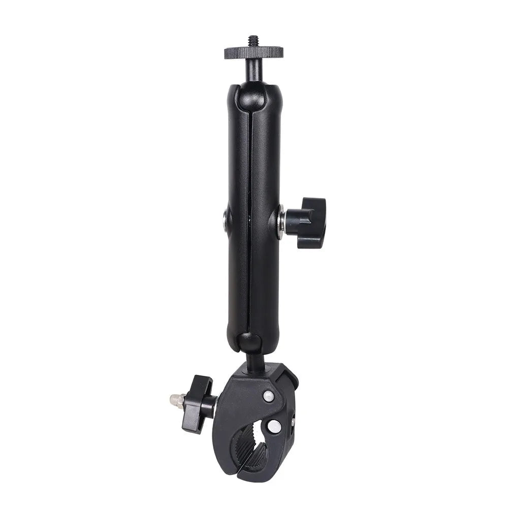 360° Rotating Action Camera Stand & Phone Clamp Mount