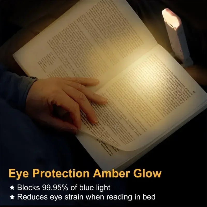 LED Clip-on Book Light Home-appliance Night Lights Lamp Charging Mode Eye Care USB Children's Reading Light Indoor Table Peaceful Pleasures Health and Wellness