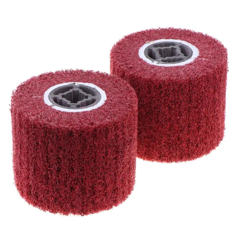 120mm Drum Polishing Wheel | Wire Drawing Abrasive Brush