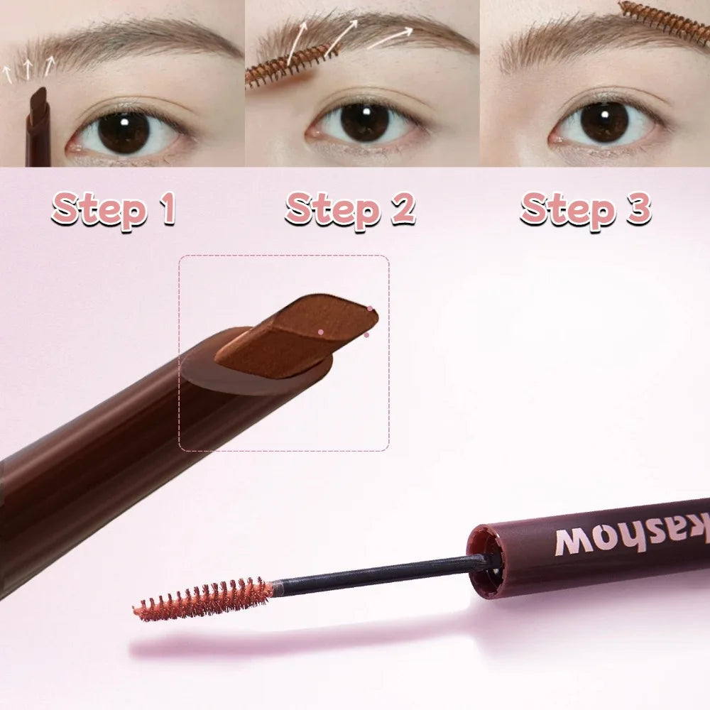 Waterproof Double-Ended Eyebrow Pencil & Tinting Cream | Matte