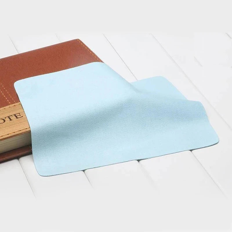 10pcs/lots High Quality Chamois Glasses Cleaner Microfiber Cleaning Cloth For Lens Phone Screen Cleaning Wipes Peaceful Pleasures Health and Wellness 10pc blue