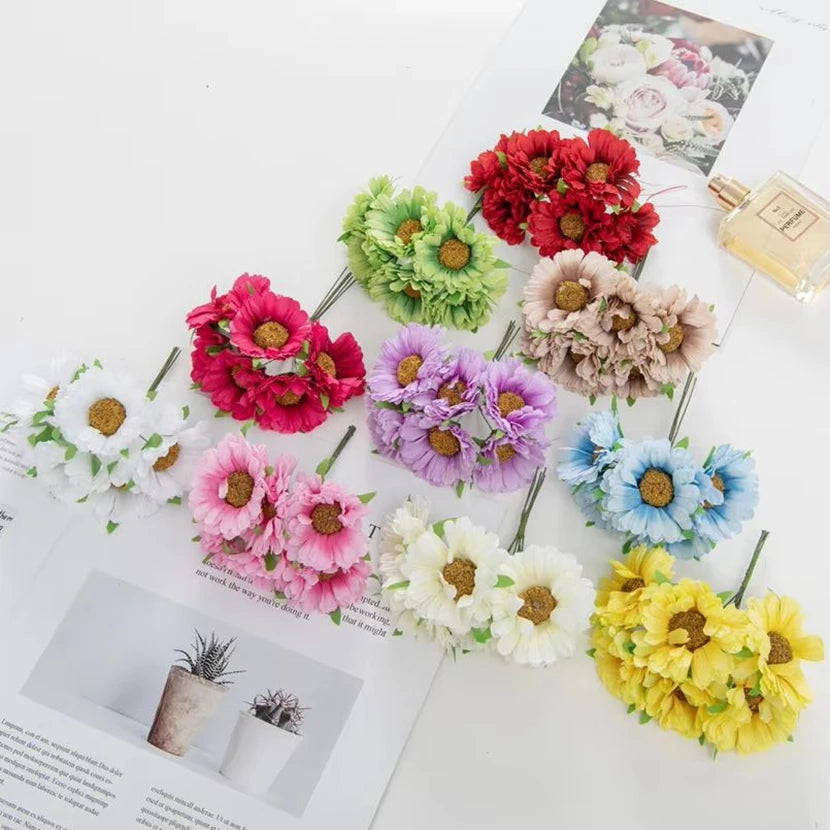 Silk Daisy Artificial Flowers – Wedding, Home & DIY Decor