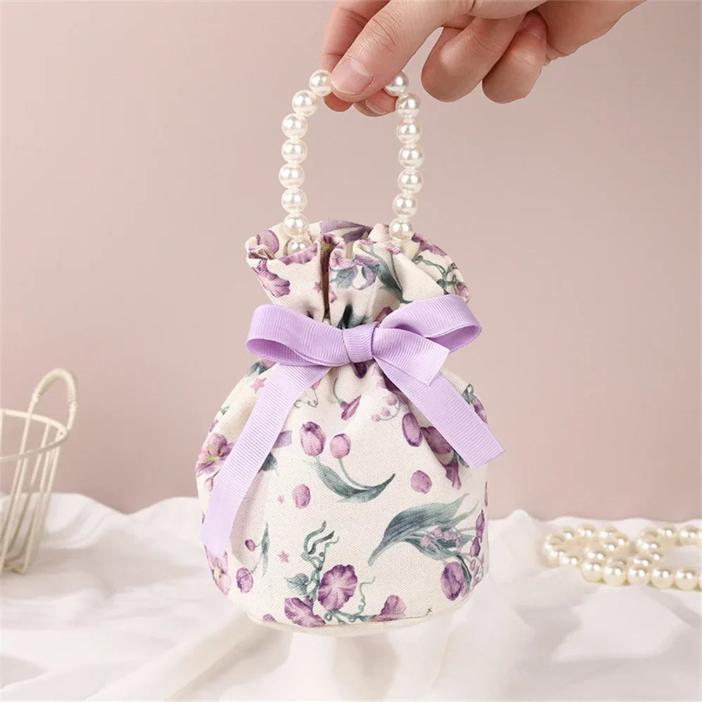 Canvas Drawstring Candy Gift Bags – Wedding & Party Favours