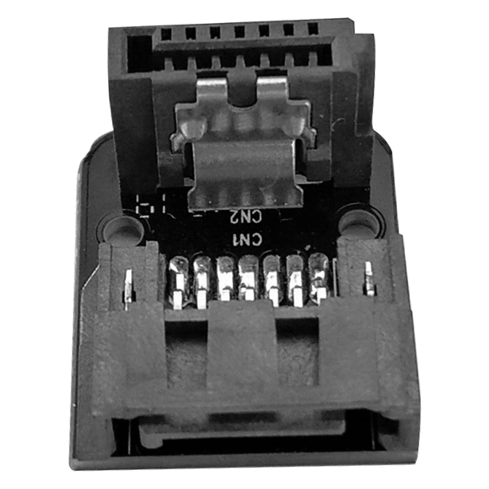 SATA 7Pin Female To Male Adapter 90 Degree Angle Elbow Adapter 6Gbps 90 Degree Angled Adapter Up /Down for Desktop Motherboard Peaceful Pleasures Health and Wellness