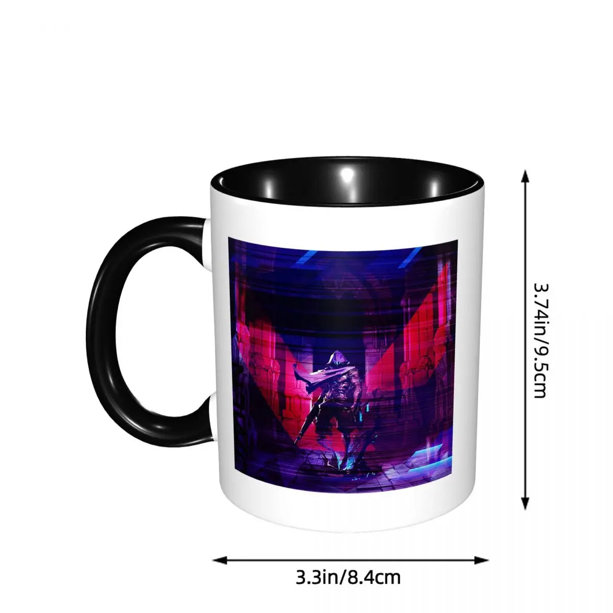 Omen Valorant Ceramic Coffee Mug | Gamer Gift Tea Cup