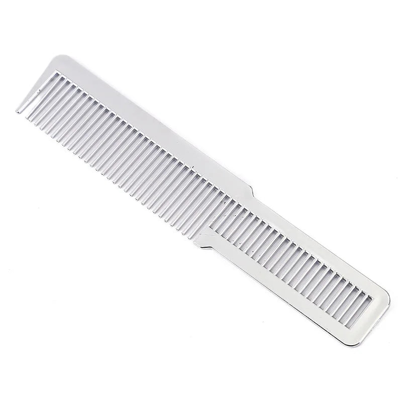 Salon Professional Electroplated Comb Barber Comb Stylist Styling Tool Accessories Salon Anti-static Hair Cut Comb Peaceful Pleasures Health and Wellness B
