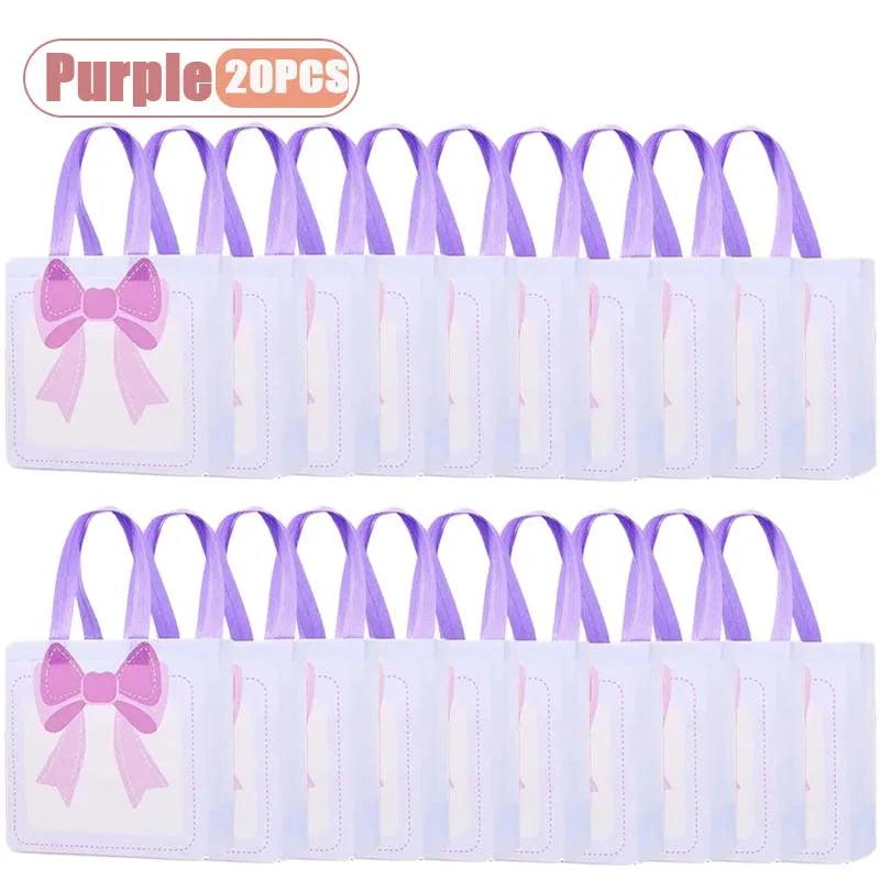 Non-Woven Gift Bags for Party Favors & Birthdays | 1–20 Pcs