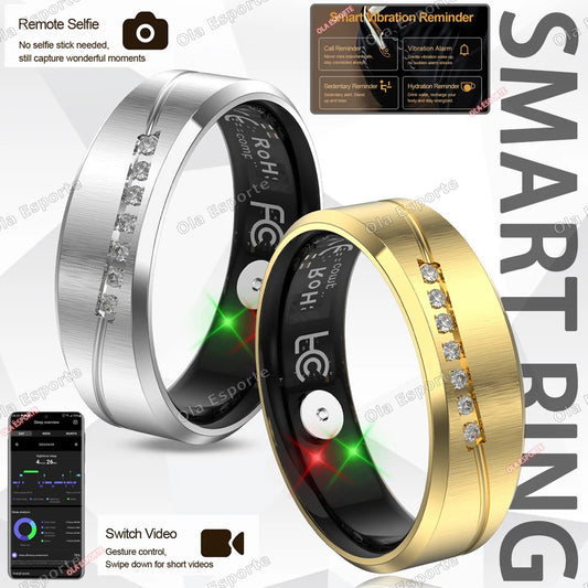 Ola Esporte Smart Ring – Heart Rate, Sleep & Health Monitor Smart Health Ring Peaceful Pleasures Health and Wellness