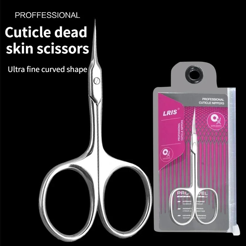 Professional Cuticle Scissors Nipper Trimmer Stainless Steel Cuticle Clipper Cutter Manicure Nail Tools Peaceful Pleasures Health and Wellness