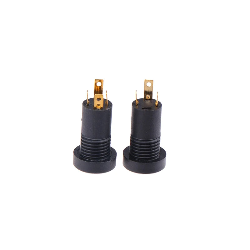 3.5mm Female Audio Jack Socket 3/4 Pin Stereo Connector – 5 Pack