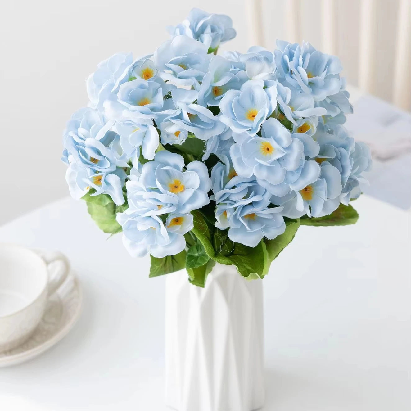 Artificial Silk Begonia Flowers – Wedding & Home Decor